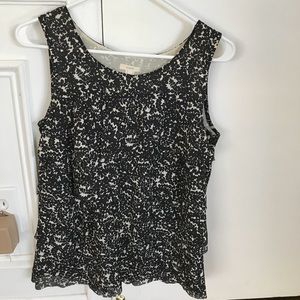 J. Crew ruffle silk blouse